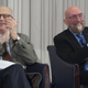 LIGO co-founders Kip Thorne (R), and Rainer Weiss (L) sharing the discovery of gravitational waves, via Getty Images